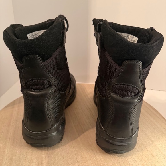 5.11 Tactical ATAC Storm 8" Waterproof Side Zip Boots Men’s Size 10 Black - Picture 6 of 9